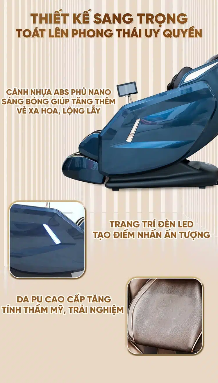 Ghế massage Queen Crown QC S850 3